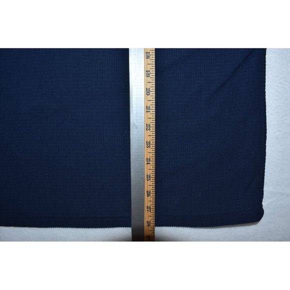 The North Face Men's Sweatshirt Size XL Blue Fleece 1/4 Zip Waffle Pullover - Picture 13 of 13